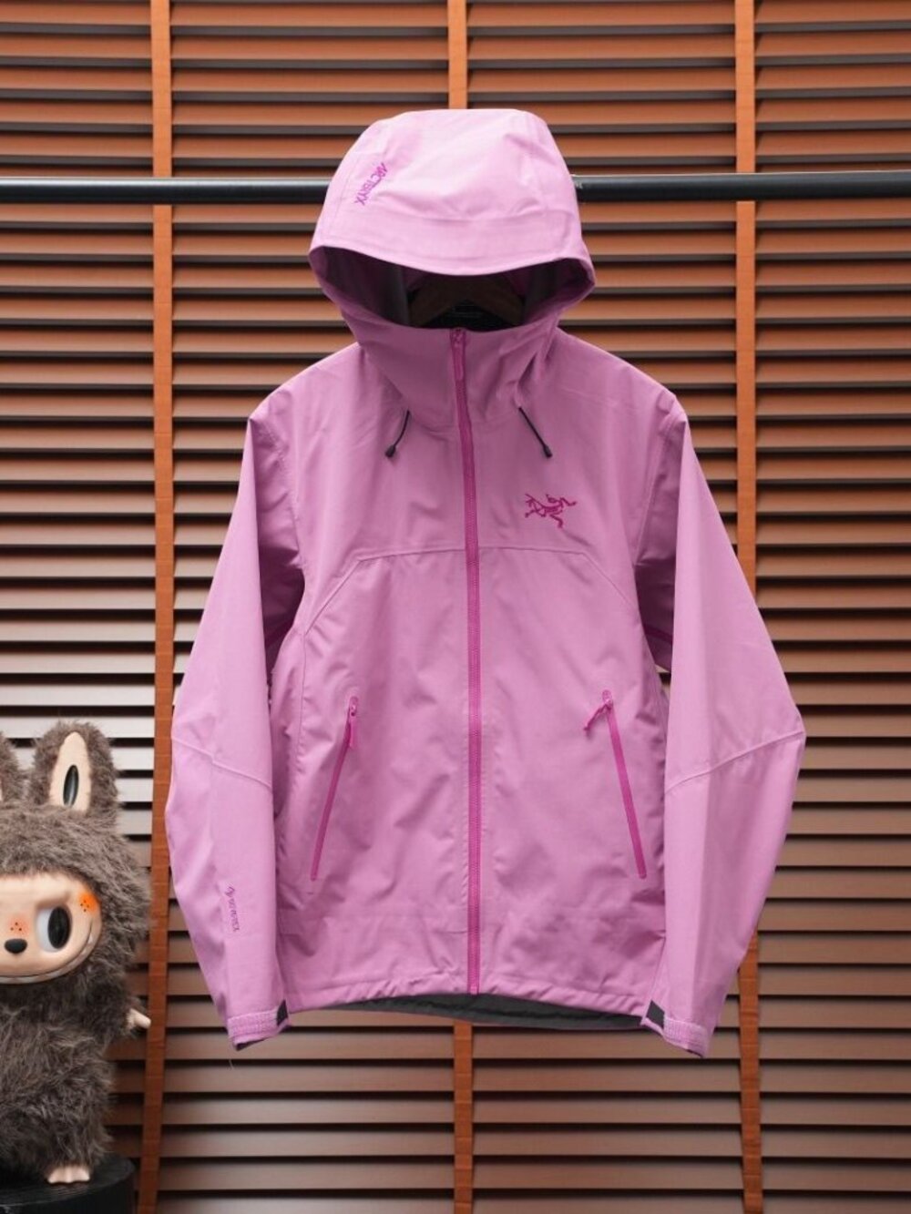 Arc'teryx Waterproof Windproof Shell Jacket/Ski Jacket (Pink/Purple) Size S